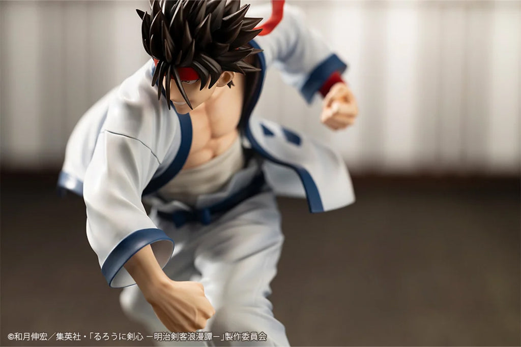 Estátua Sanosuke Sagara - Rurouni Kenshin - ArtFx J - Kotobukiya