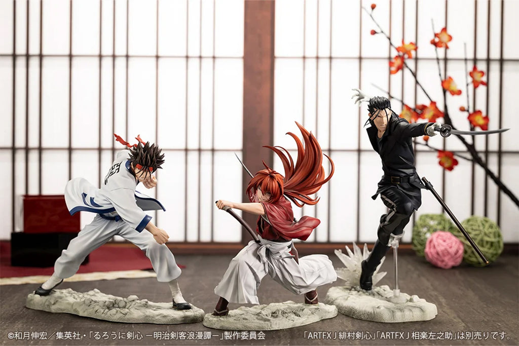 Estátua Hajime Saito - Rurouni kenshin - ArtFx J - Kotobukiya