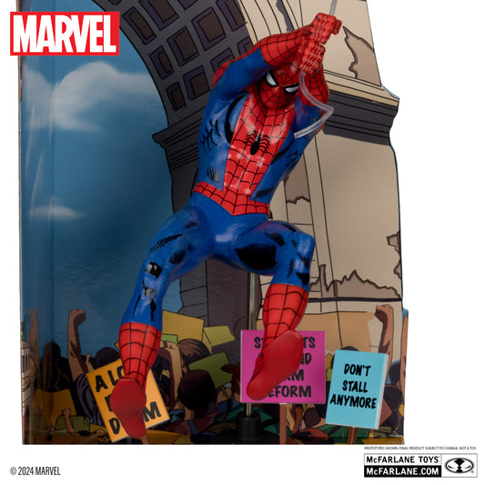Estátua Spider-Man Gold Label - Marvel Comics - 1/10 Scale - McFarlane