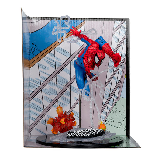 Estátua Spider-Man The Amazing Spider-Man - Marvel - Marvel Collection 1/10 Scale - McFarlane
