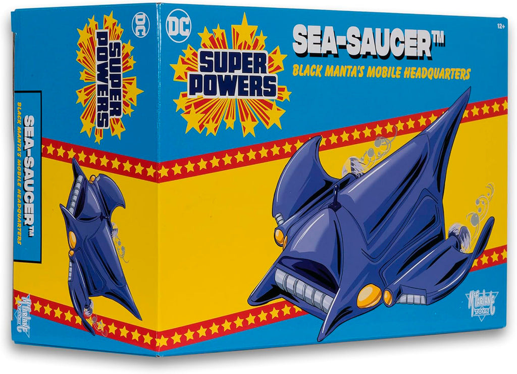 Figura Vehicle Sea Saucer Black Manta's Mobile Headquarters - DC Comics - Super Powers - McFarlane