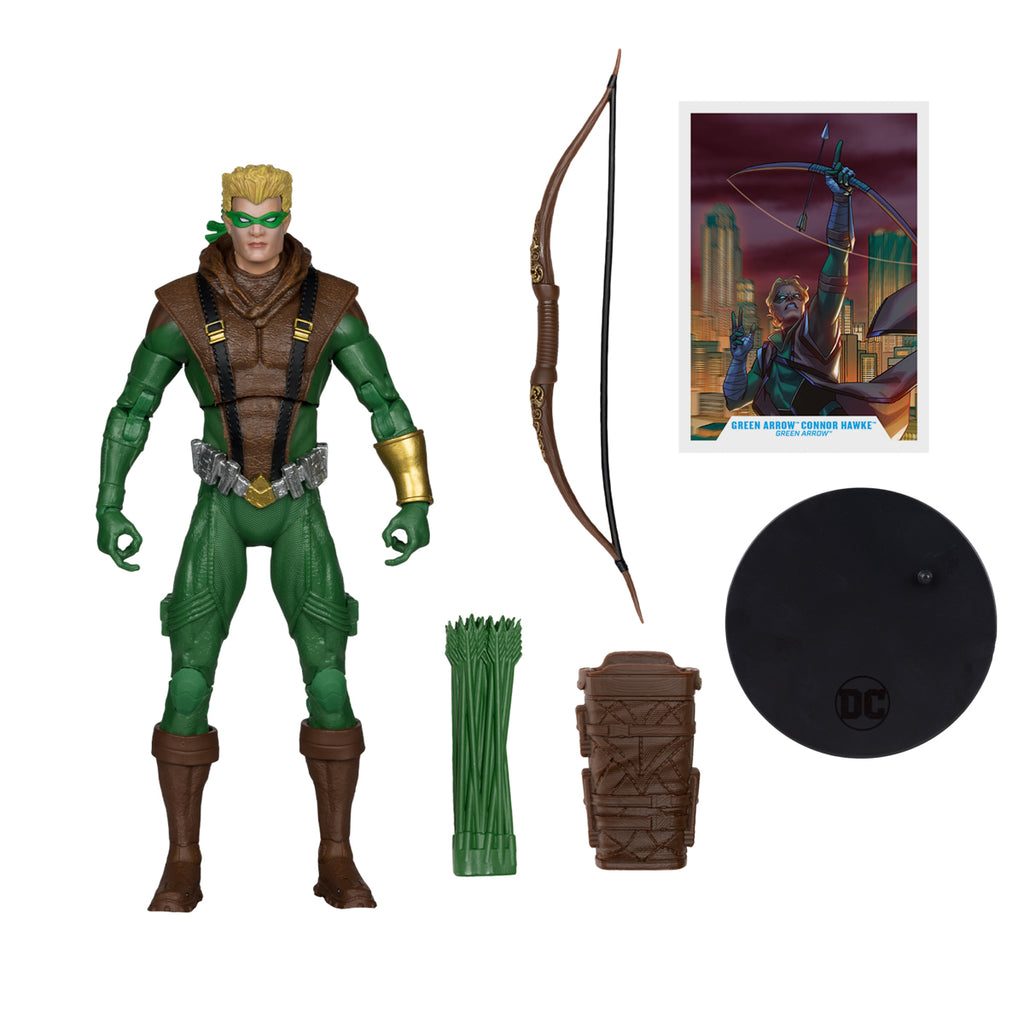Figura Green Arrow Connor Hawke Gold Label - DC Comics - 7