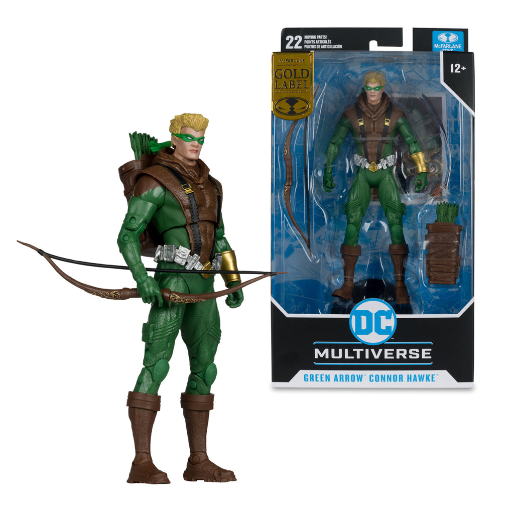 Figura Green Arrow Connor Hawke Gold Label - DC Comics - 7