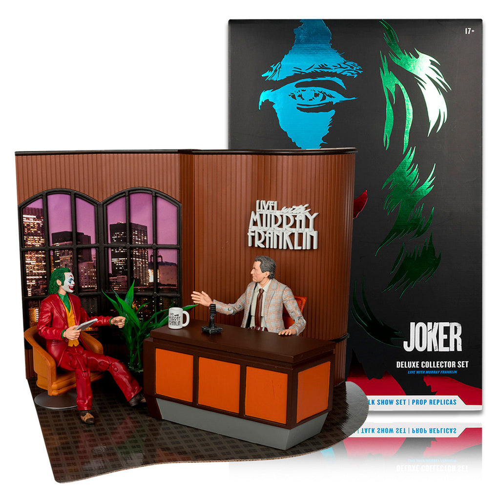 Figura The Joker Deluxe Live w/ Murray Franklin Gold Label - Joker - Deluxe Collector Set - McFarlane