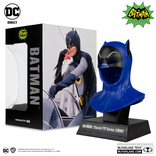 Figura Batman 1966 Tv serie serie - Batman - Cowl Replicas Bundle 1/3 Scale - McFarlane