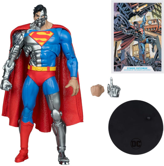 Figura Cyborg Superman - Return of Superman - DC Multiverse - 7" Scale - McFarlane