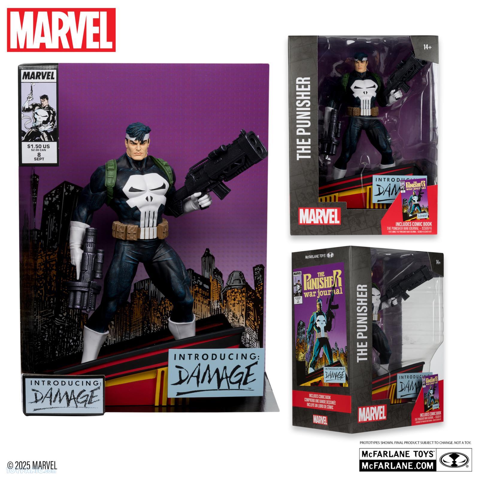 マーベルレジェンド Punisher War Journal Figura The Punisher - The Punisher War Journal #8 - Marvel