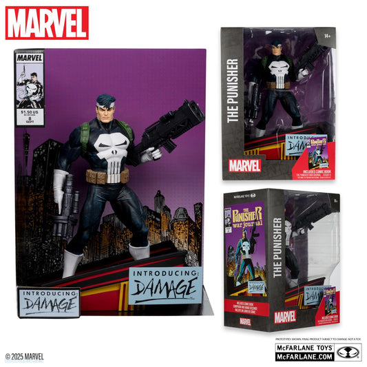 Figura The Punisher - The Punisher War Journal #8 - Marvel Collection WV5 - Sixth Scale - McFarlane