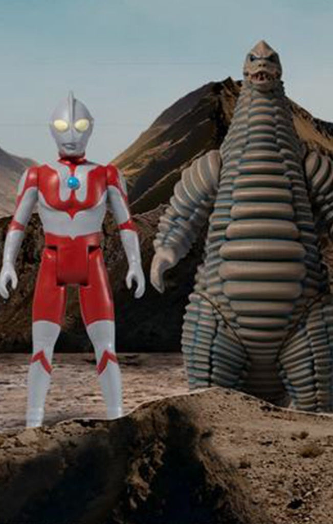 Figura Ultraman and red King Boxed Set - Ultraman - Mezco
