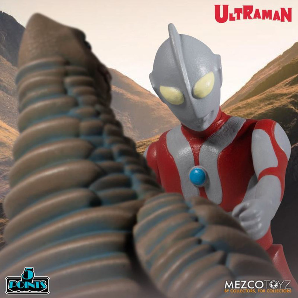 Figura Ultraman and red King Boxed Set - Ultraman - Mezco