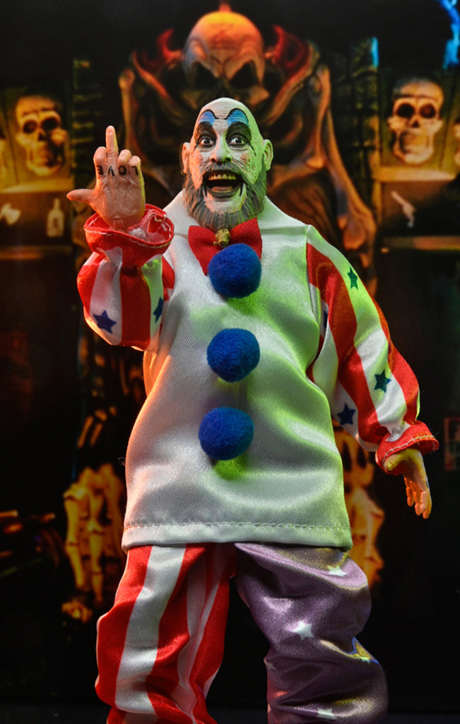 Figura Captain Spaulding - House of 1000 Corpses 20th Anniversary - 8'' Clothed - Neca