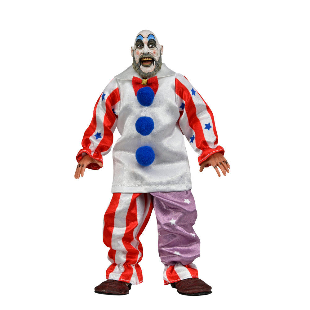 Figura Captain Spaulding - House of 1000 Corpses 20th Anniversary - 8'' Clothed - Neca