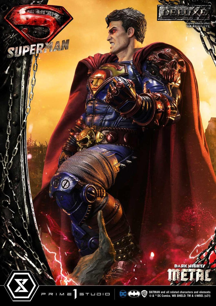 Estátua Super Homem Deluxe Bonus Version - Dark Knight Metal Comics - Museum Masterline 1/3 - Prime 1