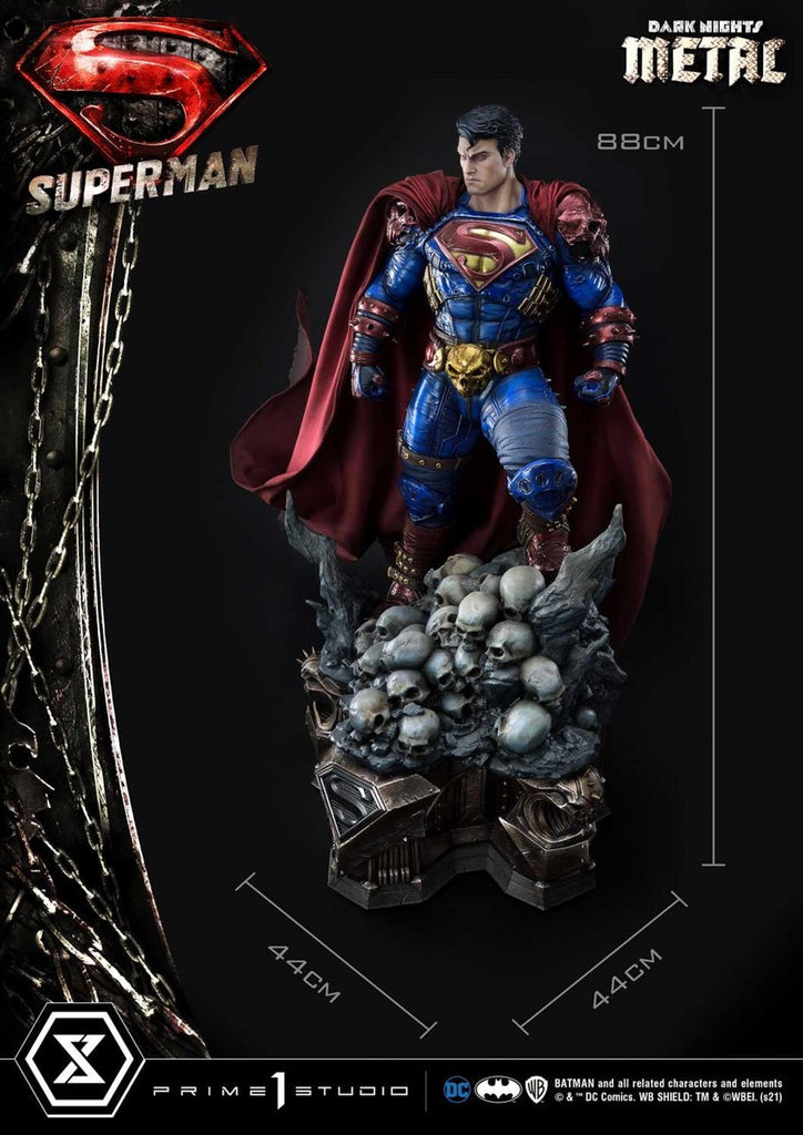 Estátua Super Homem Deluxe Bonus Version - Dark Knight Metal Comics - Museum Masterline 1/3 - Prime 1