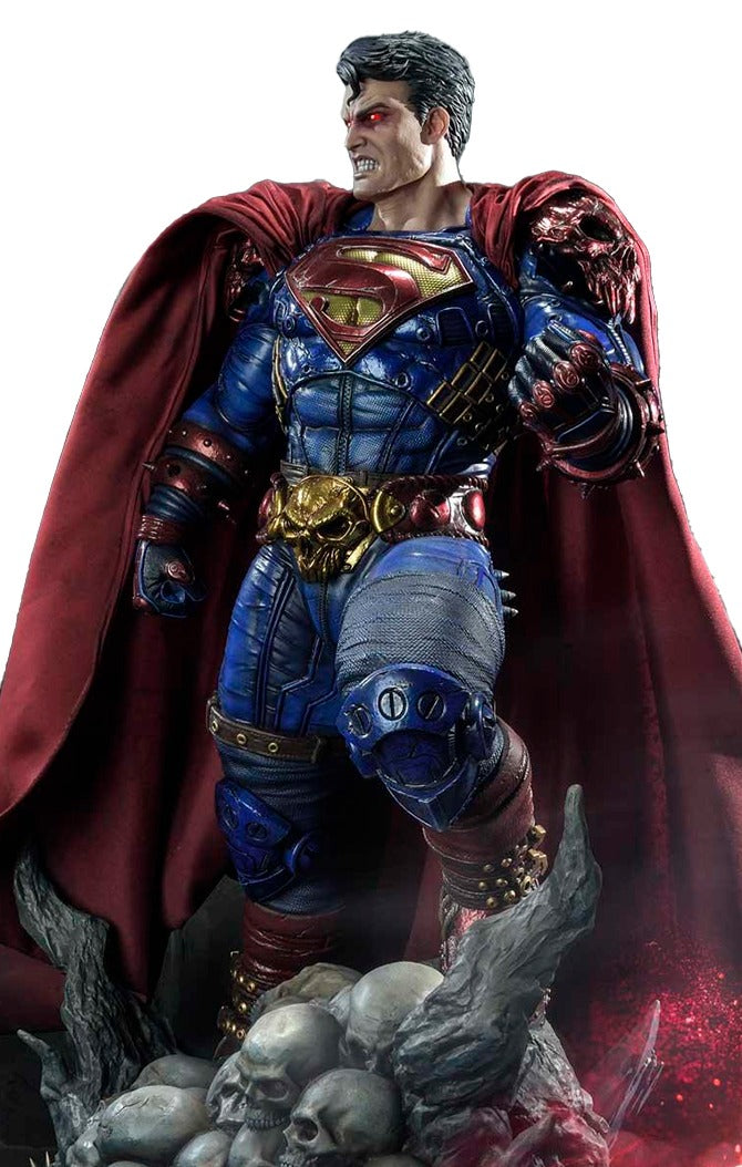 Estátua Super Homem Deluxe - Dark Knight Metal Comics - Museum