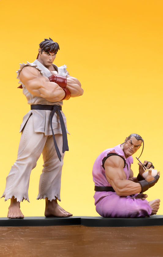 Estátua Ryu And Dan - Street Fighter - 1/10 Scale Collectible Set - PCS