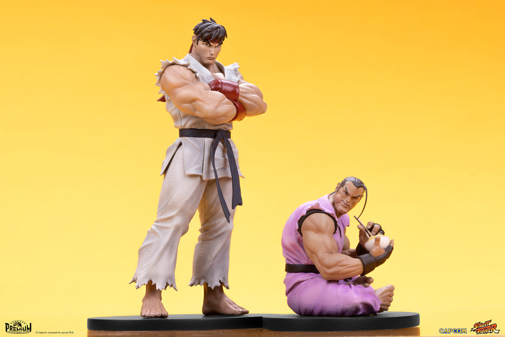 Estátua Ryu And Dan - Street Fighter - 1/10 Scale Collectible Set - PCS