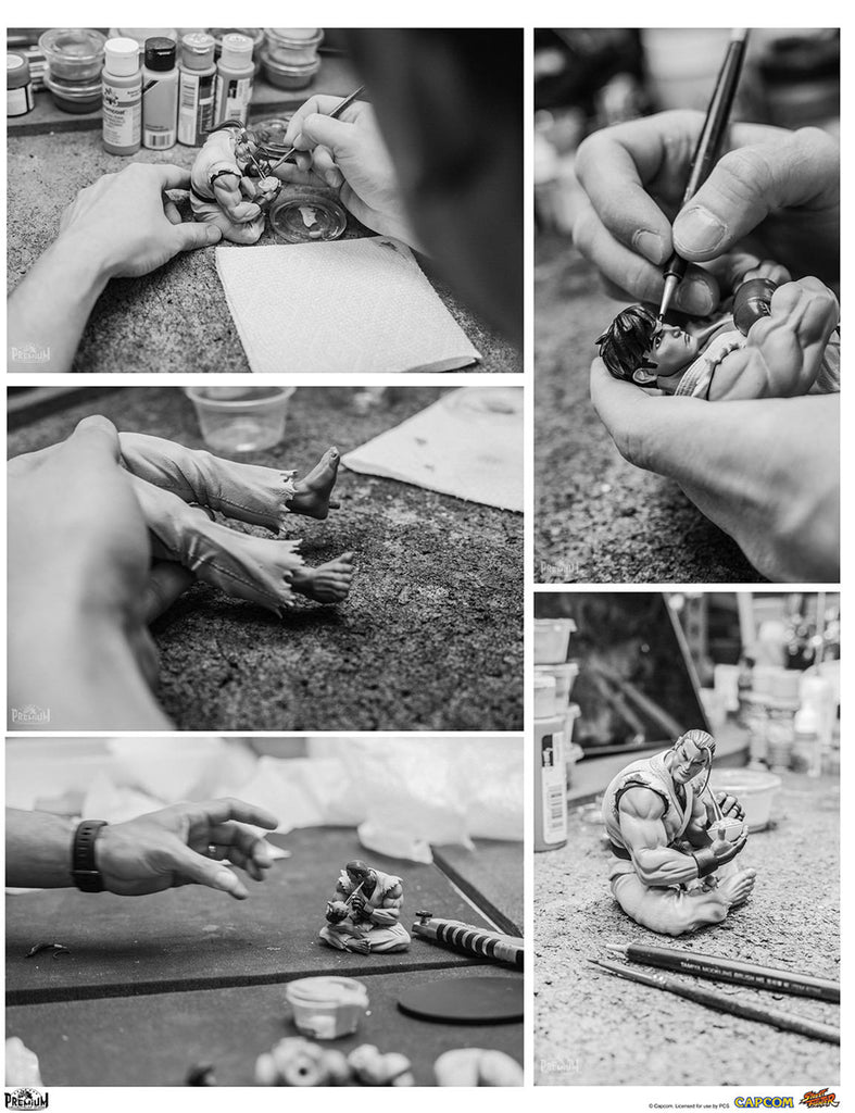 Estátua Ryu And Dan - Street Fighter - 1/10 Scale Collectible Set - PCS