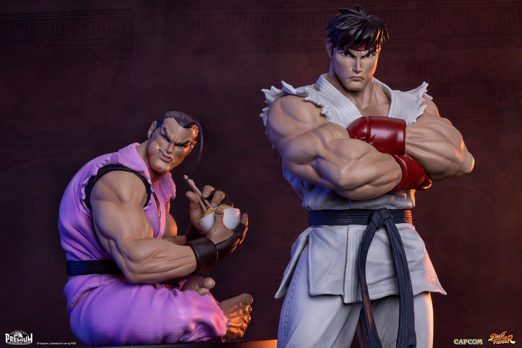 Estátua Ryu And Dan - Street Fighter - 1/10 Scale Collectible Set - PCS