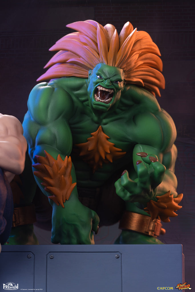 Estátua Blanka and Fei Long - Street Fighter - 1/10 Scale Collectible Set - PCS