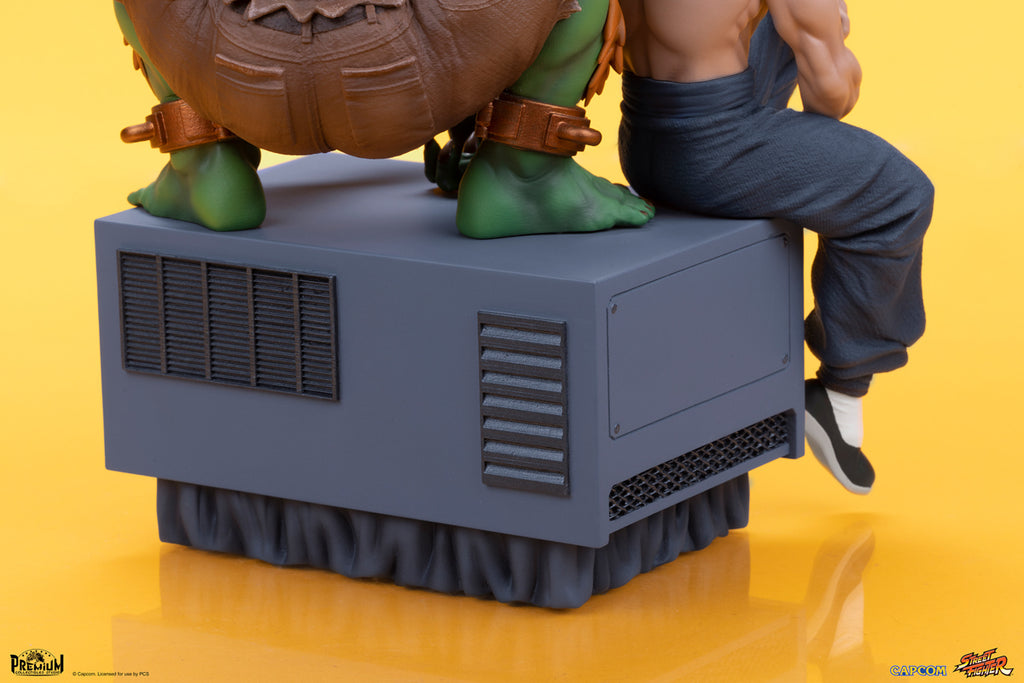 Estátua Blanka and Fei Long - Street Fighter - 1/10 Scale Collectible Set - PCS