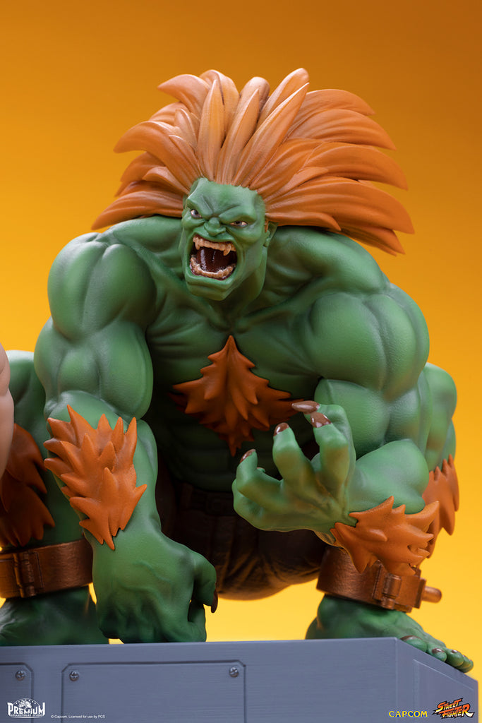 Estátua Blanka and Fei Long - Street Fighter - 1/10 Scale Collectible Set - PCS