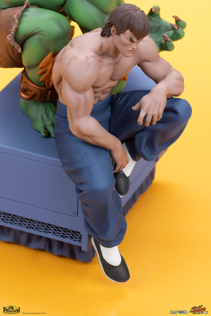 Estátua Blanka and Fei Long - Street Fighter - 1/10 Scale Collectible Set - PCS