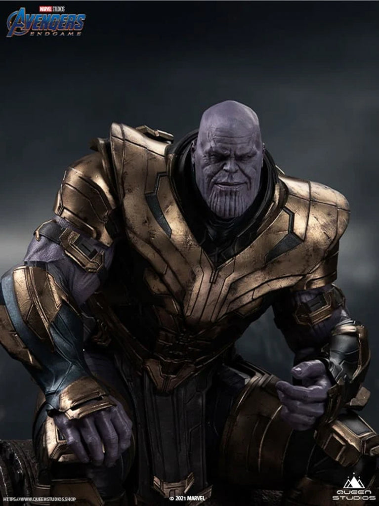 Estátua Thanos Premium Edition - Avengers Endgame - 1/4 Scale - Queen Studios