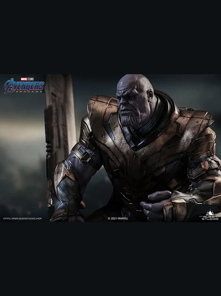 Estátua Thanos Premium Edition - Avengers Endgame - 1/4 Scale - Queen Studios