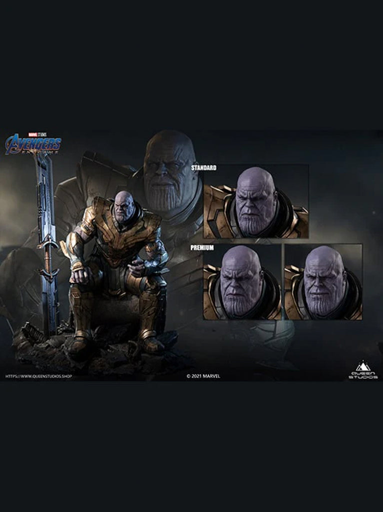 Estátua Thanos Premium Edition - Avengers Endgame - 1/4 Scale - Queen Studios