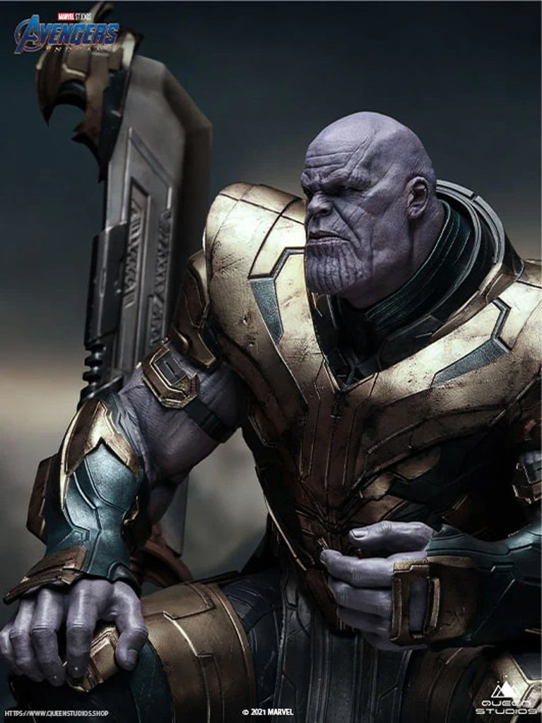 Estátua Thanos Premium Edition - Avengers Endgame - 1/4 Scale - Queen Studios