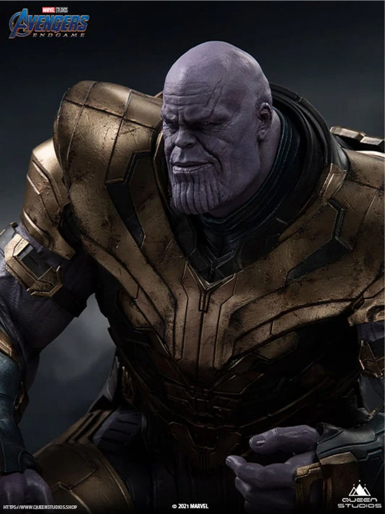 Estátua Thanos Premium Edition - Avengers Endgame - 1/4 Scale - Queen Studios