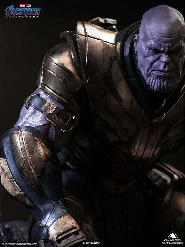 Estátua Thanos Premium Edition - Avengers Endgame - 1/4 Scale - Queen Studios