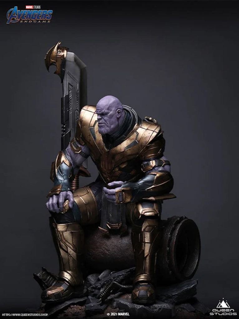 Estátua Thanos Premium Edition - Avengers Endgame - 1/4 Scale - Queen Studios
