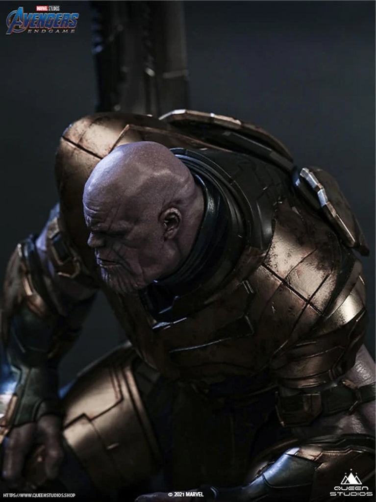 Estátua Thanos Premium Edition - Avengers Endgame - 1/4 Scale - Queen Studios