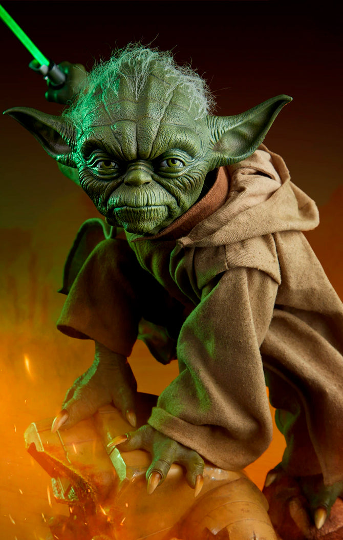 Estátua Yoda - Star Wars - Legendary Scale 1/2 - Sideshow – Iron