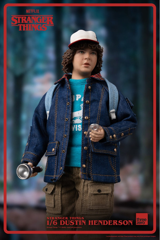 Figura Dustin Henderson - Stranger Things - 1/6 Scale - Threezero