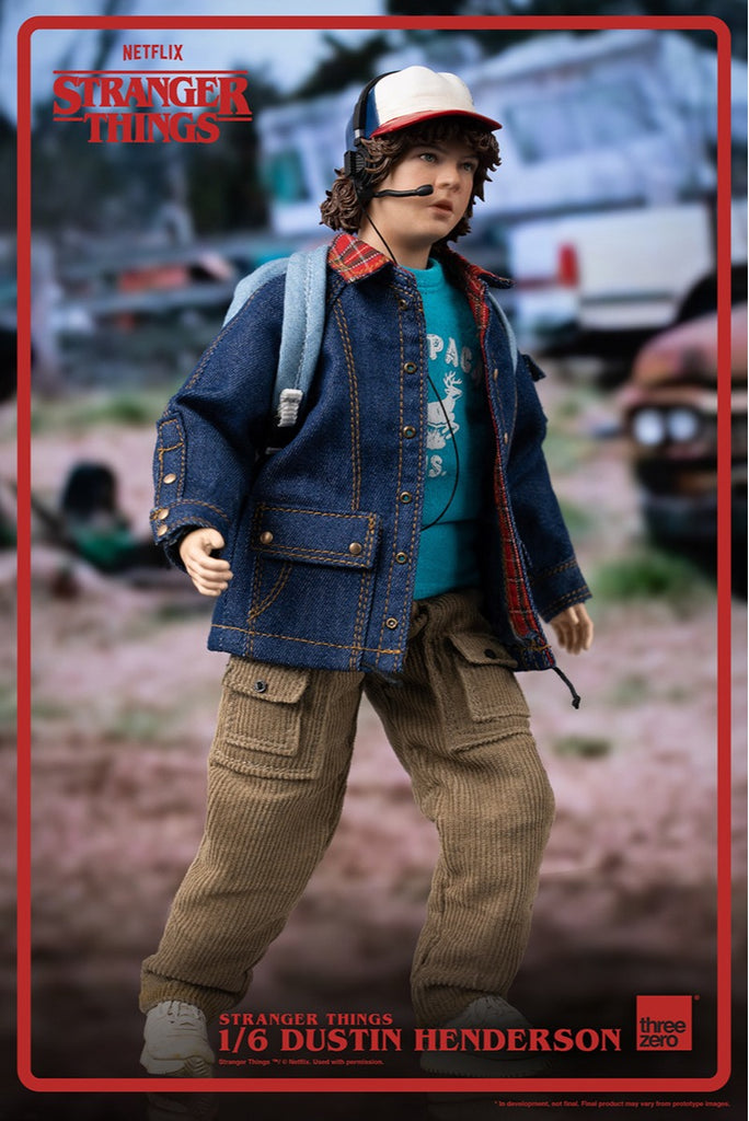 Figura Dustin Henderson - Stranger Things - 1/6 Scale - Threezero