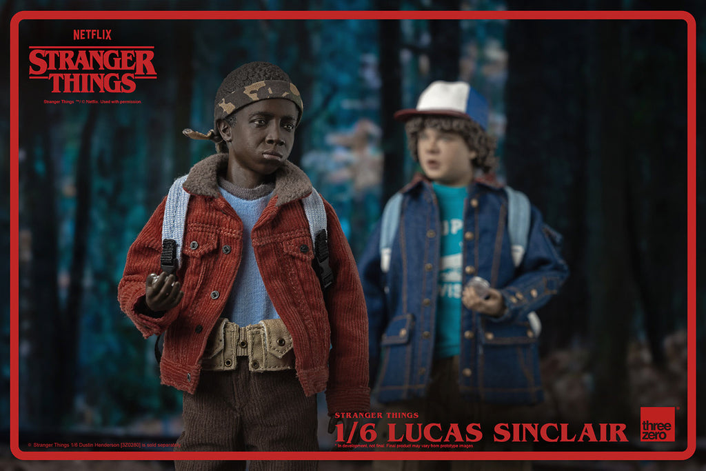 Figura Lucas Sinclair - Stranger Things - 1/6 Scale - Threezero
