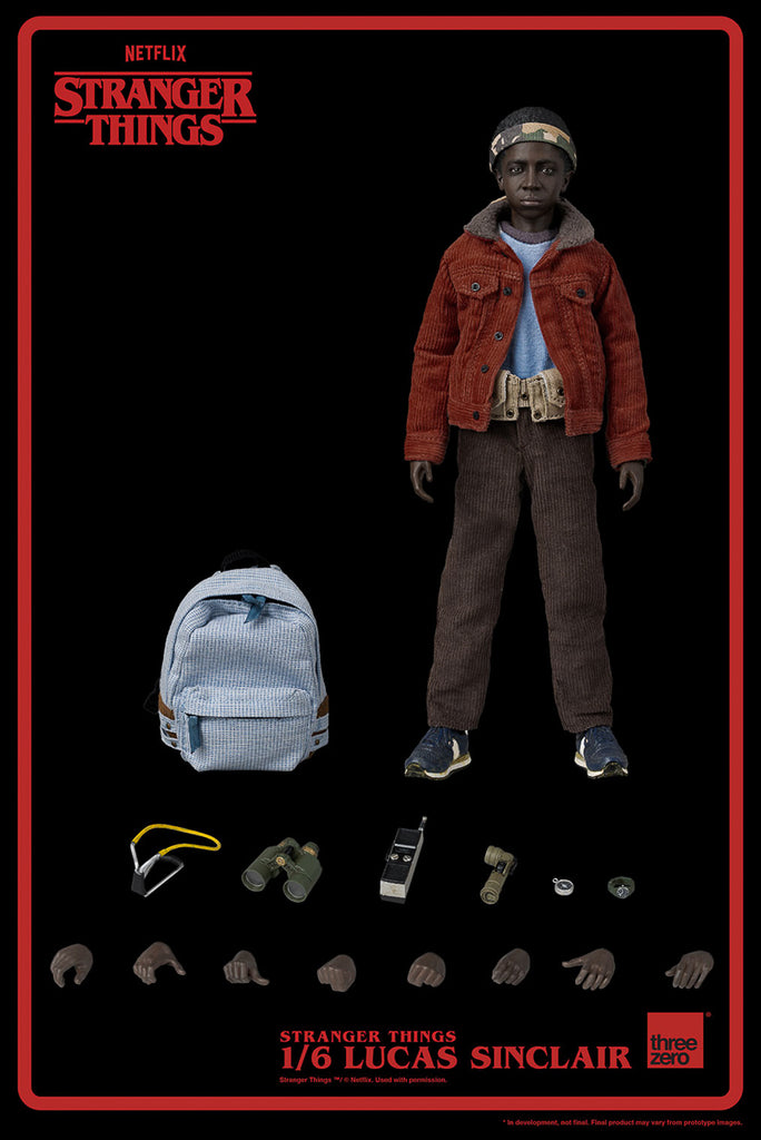 Figura Lucas Sinclair - Stranger Things - 1/6 Scale - Threezero