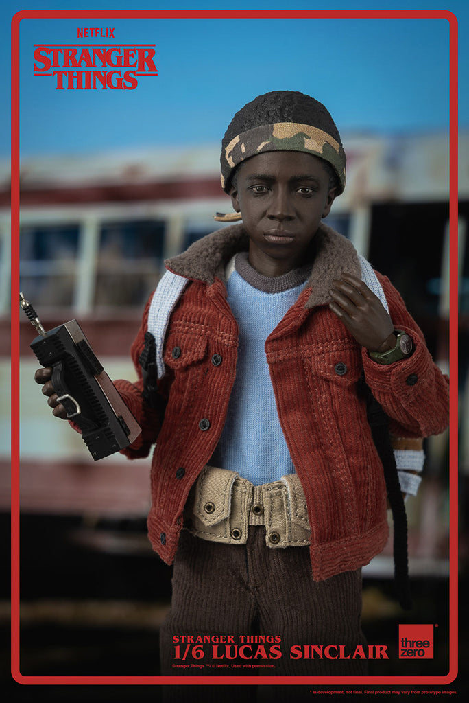 Figura Lucas Sinclair - Stranger Things - 1/6 Scale - Threezero