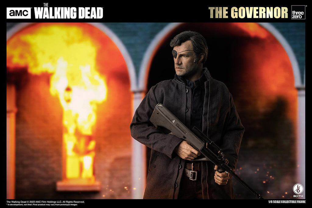 Figura O Governador - The Walking Dead - 1/6 Scale - Threezero
