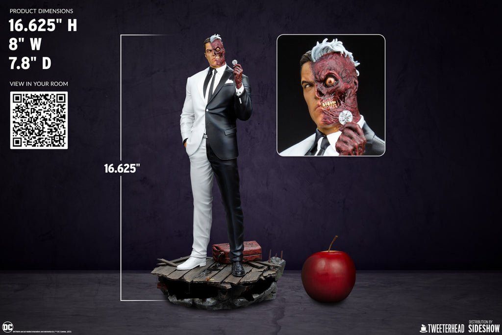 Estátua Duas Caras - DC Comics - Maquette 1/6 - Tweeterhead
