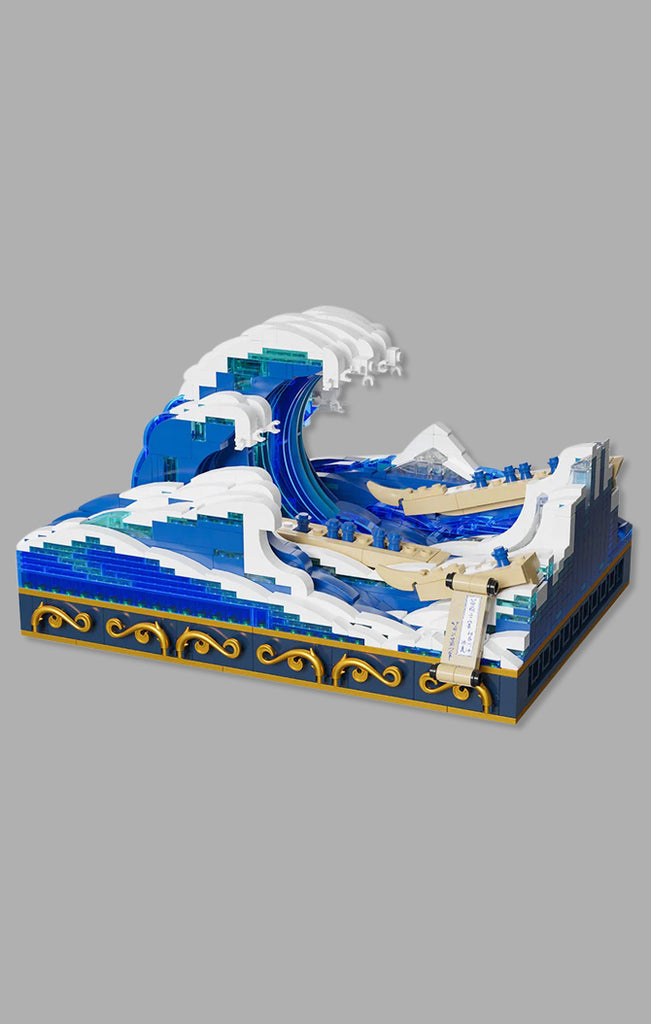 Figura A Grande Onda - Ukiyo-E - Pantasy