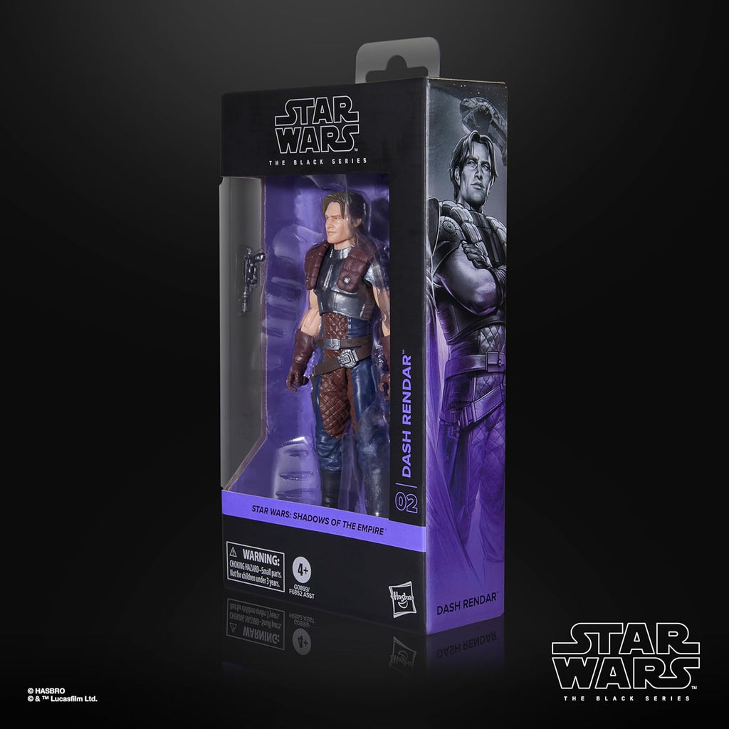 Figura Dash Rendar - Star Wars Shadows of the Empire  - Black Series - Hasbro