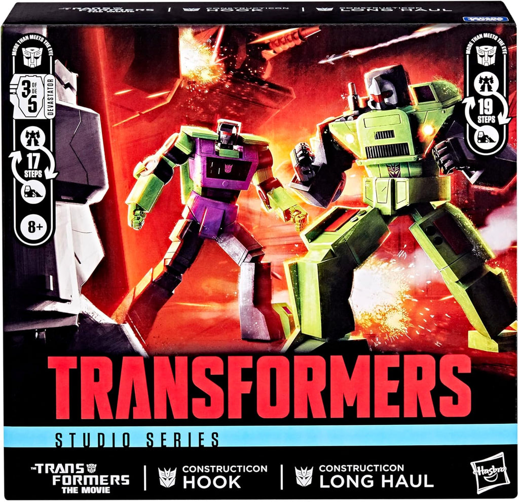 Long Haul and Constructicon Hook - Transformers Series Construction - Hasbro