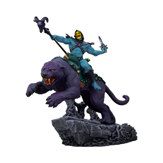 Figura Skeletor & Panthor - Masters of the Universe - Premium Statue - Darkside