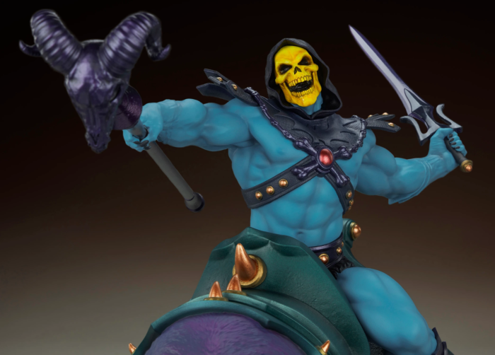 Figura Skeletor & Panthor - Masters of the Universe - Premium Statue - Darkside