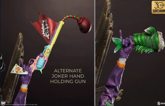 Figura Batman vs Joker: Eternal Enemies - DC Collectible - Premium Format - Sideshow