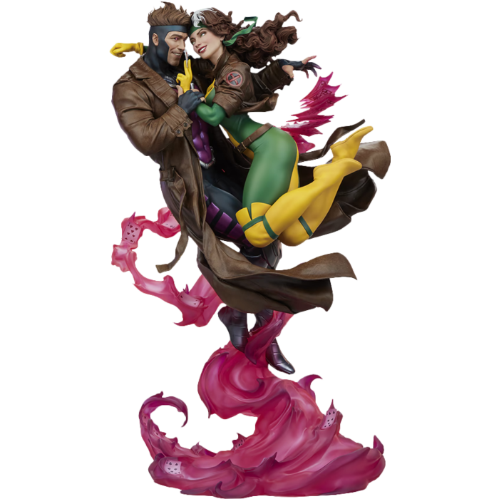 Figura Rogue & Gambit - Marvel Collectible - Premium Format - Sideshow
